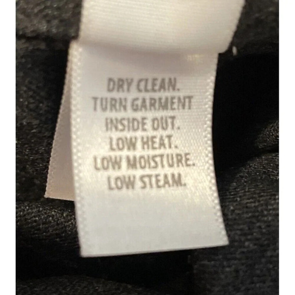 St John Women’s 12 Diana Wool Blend Dress Pants Wide Leg Pleated Gray High Rise - Picture 11 of 11
